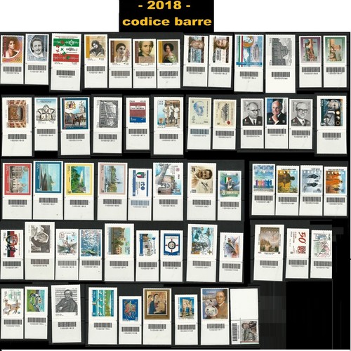 Codice barre 2018 - a,