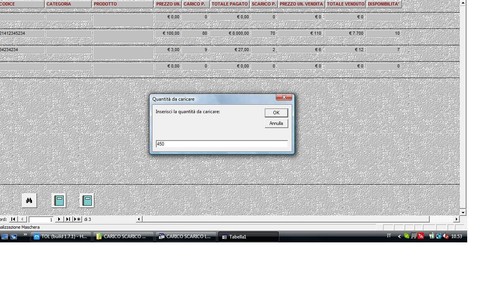 Software carico scarico - carico,