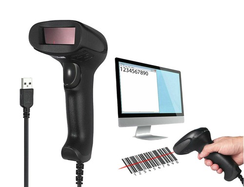 Lettore codice barre barcode - lettore, a